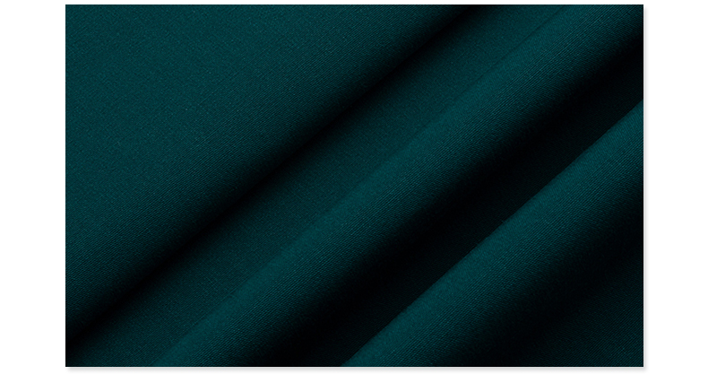 吸湿排汗快干府绸医护面料#深青绿